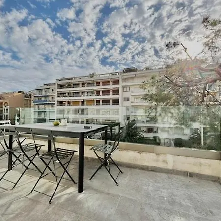 Agarrusrentals 70m2, 2 Pour 4 Personnes Avec Bebe Avec Terrasses A 200m Des Plages, Palmbee * Cannes