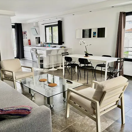 Palmbeecannes 70m2, 2 Pour 4 Personnes Avec Bébé Avec Terrasses A 200m Des Plages, Palmbee *