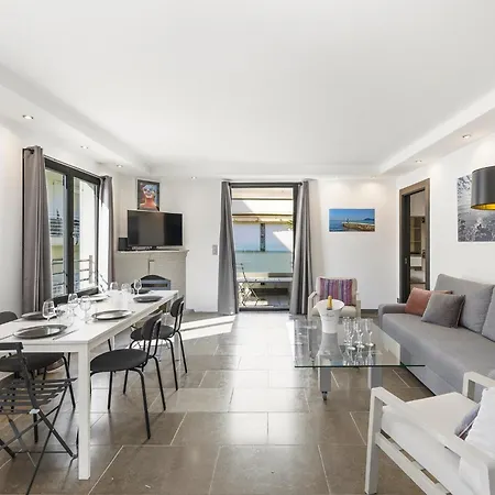 Palmbeecannes 70m2, 2 Pour 4 Personnes Avec Bebe Avec Terrasses A 200m Des Plages, Palmbee 아파트 칸느