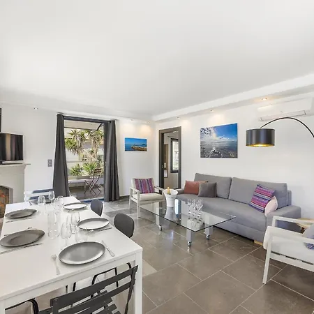 Palmbeecannes 70m2, 2 Pour 4 Personnes Avec Bebe Avec Terrasses A 200m Des Plages, Palmbee * 戛纳