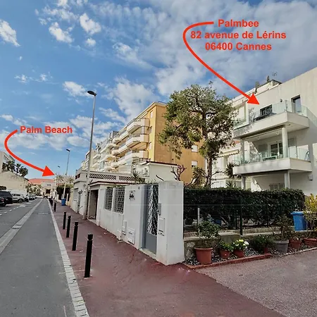 Palmbeecannes 70m2, 2 Pour 4 Personnes Avec Bebe Avec Terrasses A 200m Des Plages, Palmbee * Cannes